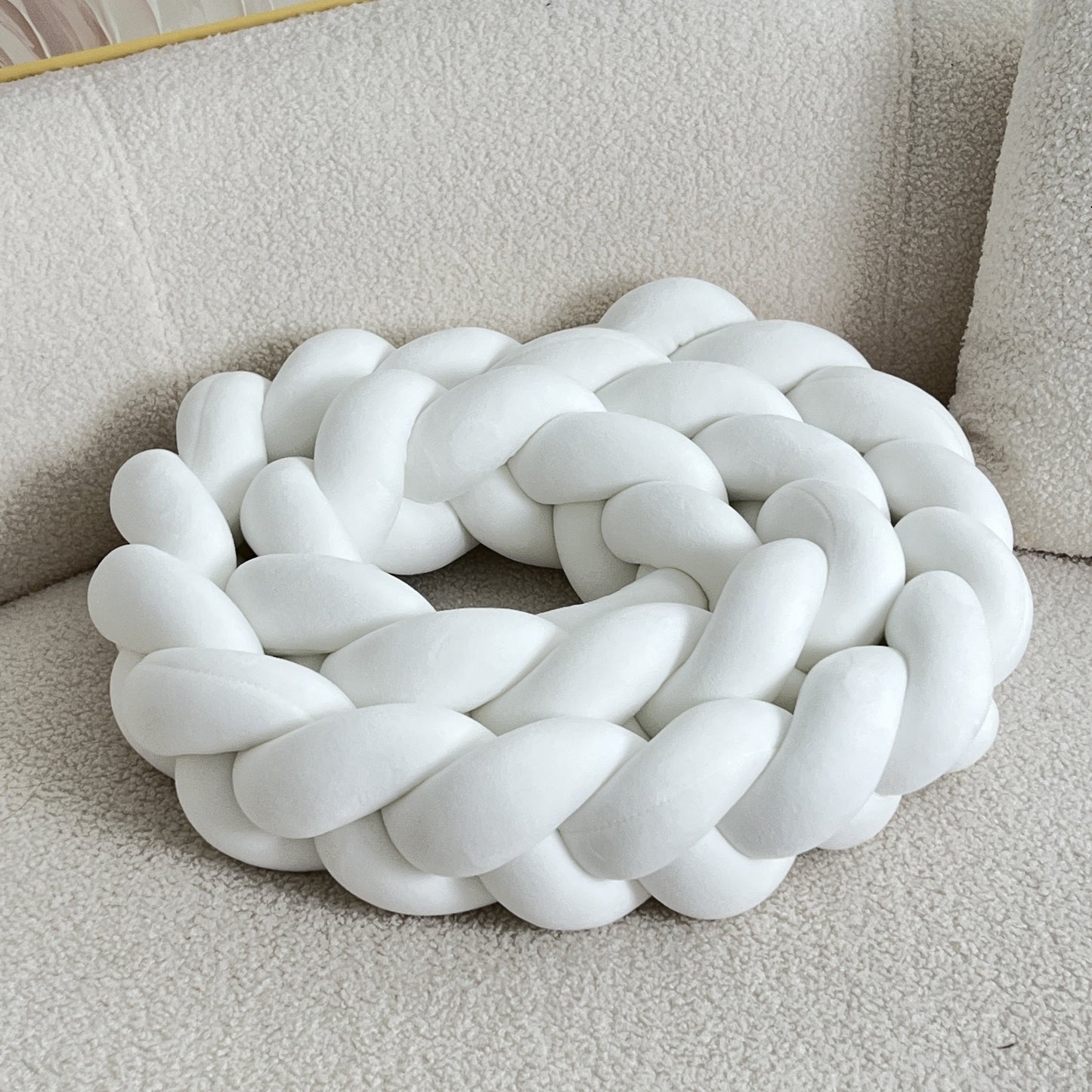 Brehn | WaveCushion - Moderner Waschbarer Bodenkissen mit Geometrie