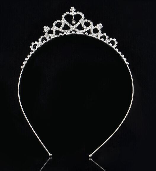 Damen Elegante Kristall-Tiara Brehn