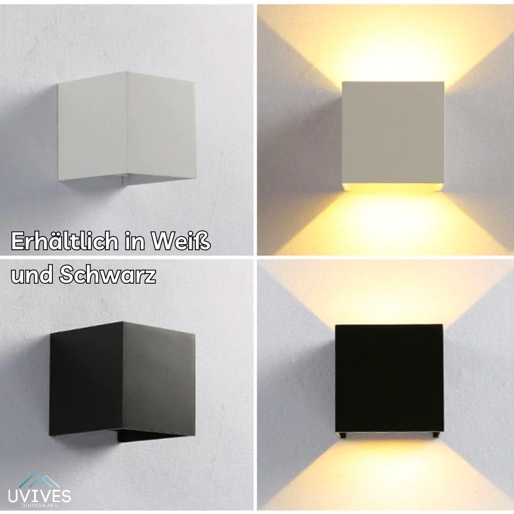 Drahtlose LED-Wandlampe | Brehn