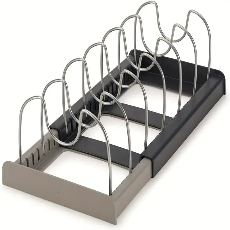 NeatStack Kochgeschirr Organizer Verstellbarer platzsparender Stauraum | Brehn