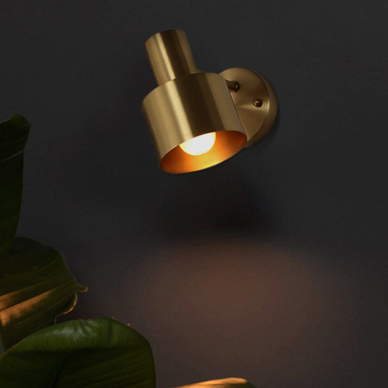 Metall Messing Wand Vanity Licht Zylinder 1/2/3-Birne LED Traditionalist Wandleuchte für Badezimmer | Brehn