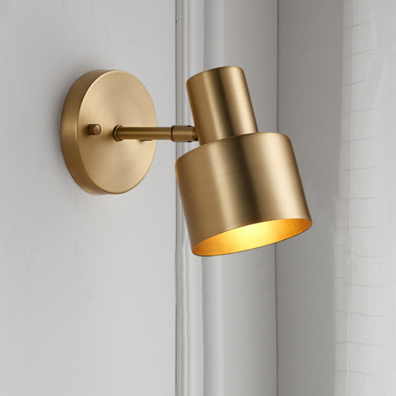 Metall Messing Wand Vanity Licht Zylinder 1/2/3-Birne LED Traditionalist Wandleuchte für Badezimmer | Brehn
