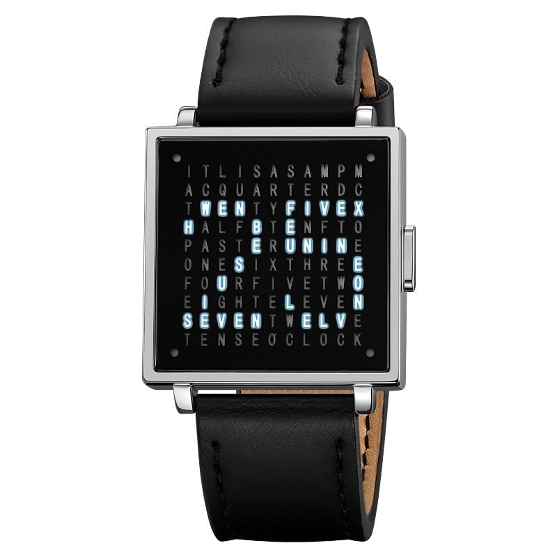 Brehn | Kreative Feinstahl Unisex-Uhr