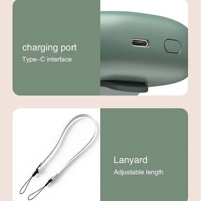 Tragbarer USB-wiederaufladbarer hängender Nacken-Mini-Ventilator | Brehn