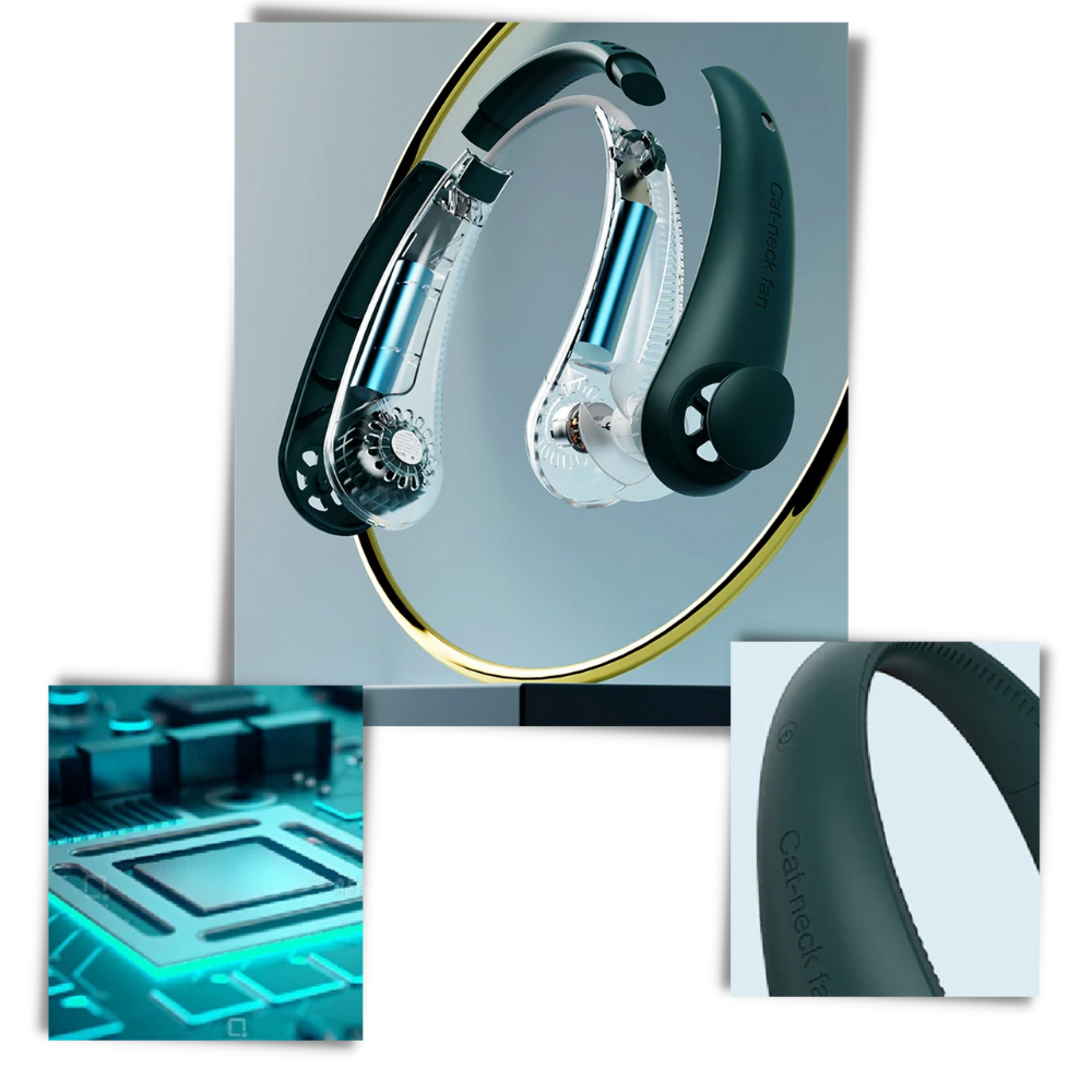 Tragbarer Mini-Akku-Halsventilator | Brehn