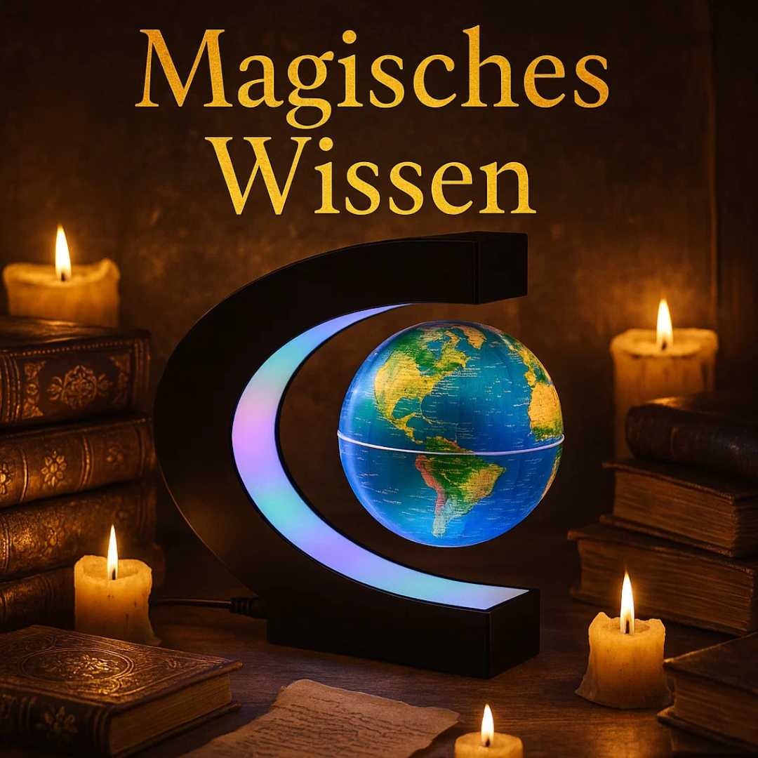 AstroGlobe LED-Weltkugel – Schwebende Globuslampe mit Magnetaufhängung