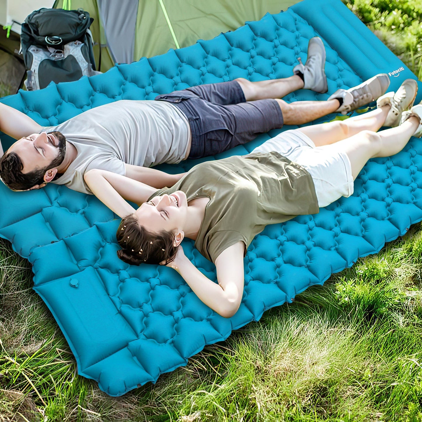 Schlafmatte Campingmatte Fusspumpe | Brehn