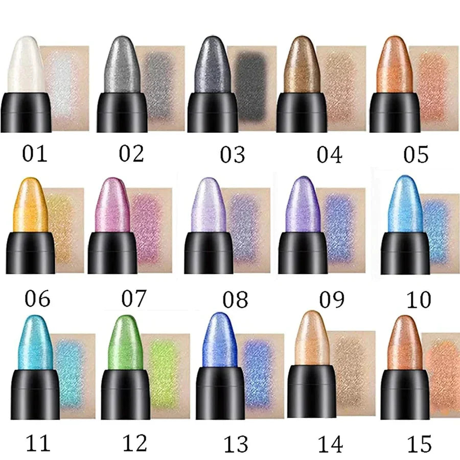 15-Farben-Highlighter-Lidschattenstift