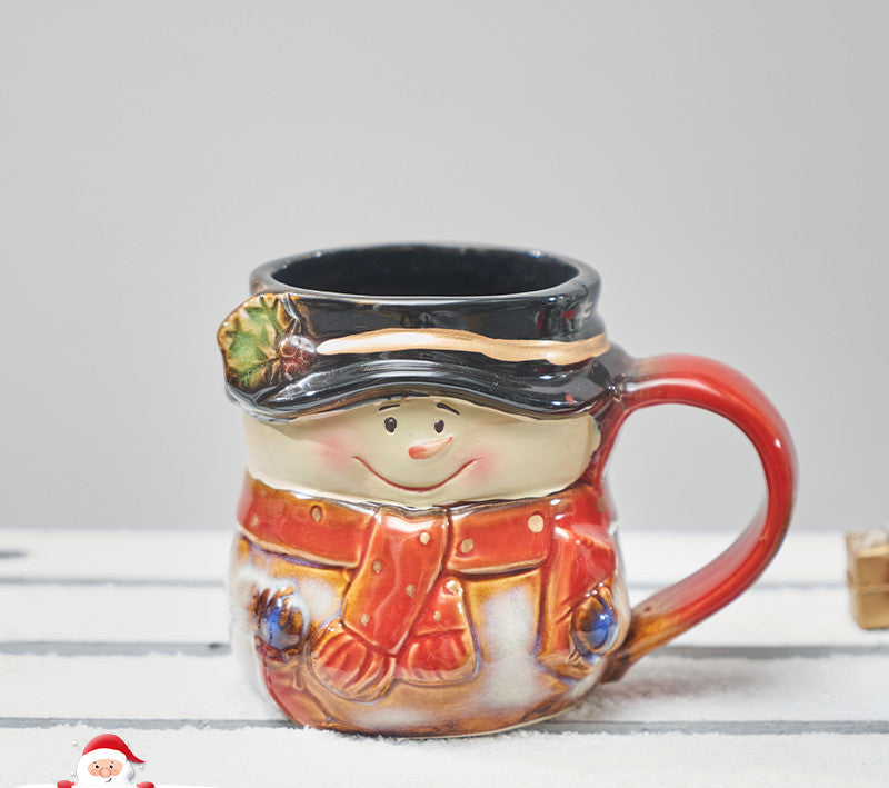 Brehn | Santa Schneemann Marker Keramische Frühstückstasse