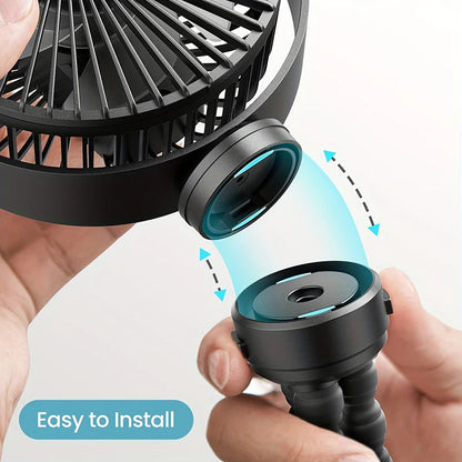 Mini tragbarer Kinderwagen Ventilator | Brehn
