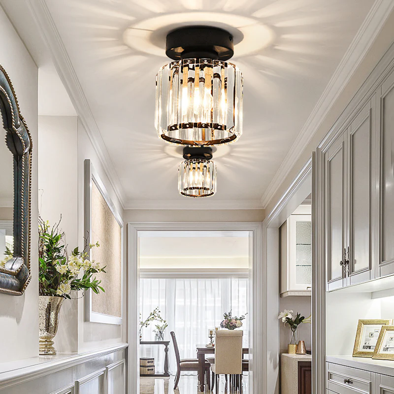 Moderne Kristall Deckenlampe - CrystalGlow | Brehn