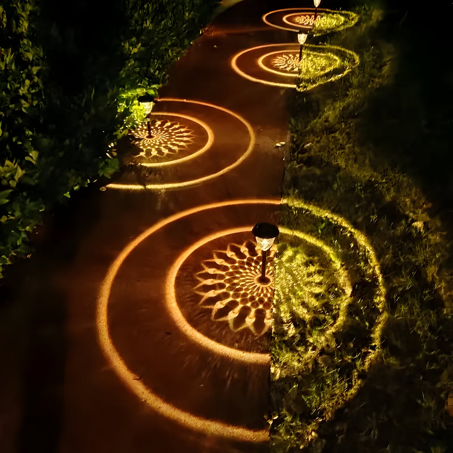 SunSphere Licht - Hochwertige 4-teilige Solar-Gartenlichter | Brehn