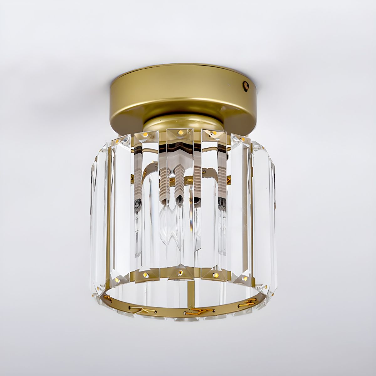 Moderne Kristall Deckenlampe - CrystalGlow | Brehn