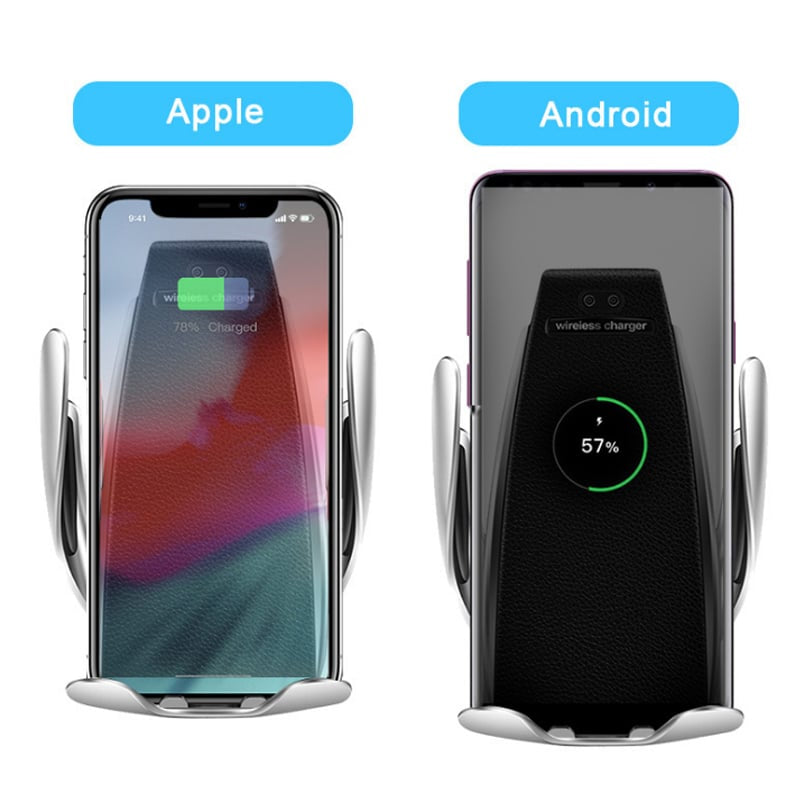 Drahtloses automatisches mobiles Ladegerät und Halterung für das Auto | Brehn
