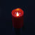 LED-Kerzen aus Kunststoff 6 Stk. in rot (5,0 x 7,4 cm.) | Brehn