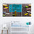 Investiere in dich selbst - Canvas Wandkunst Gemälde 3 Teile