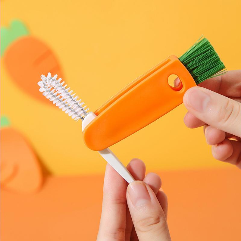 Brehn | Kreative 3-in-1 Multifunktionale Reinigungsbürste für Becherdeckel