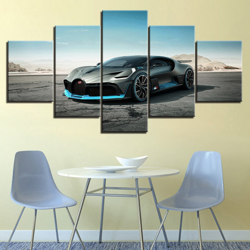 Ein schickes Auto - Canvas Wandkunst Gemälde