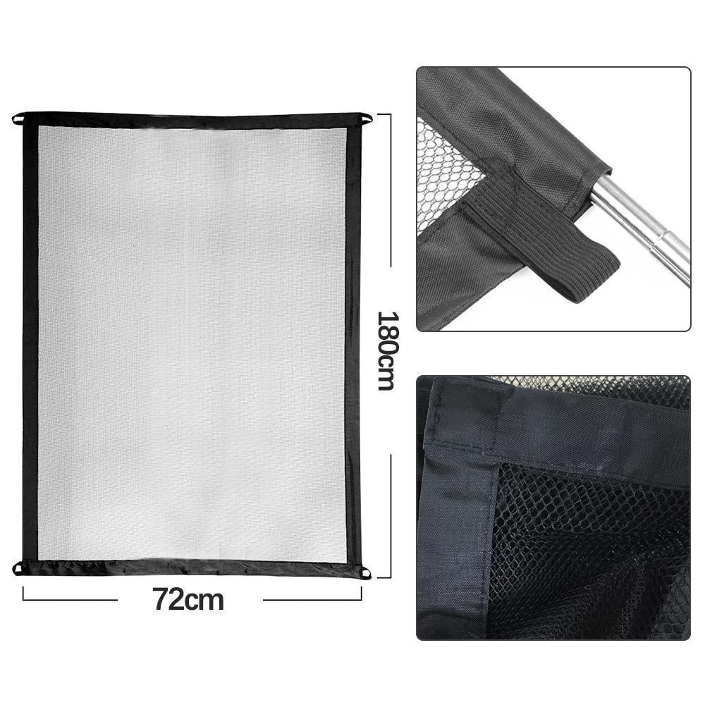 Brehn | Tragbares Mesh-Hunde-Gitter für Zuhause