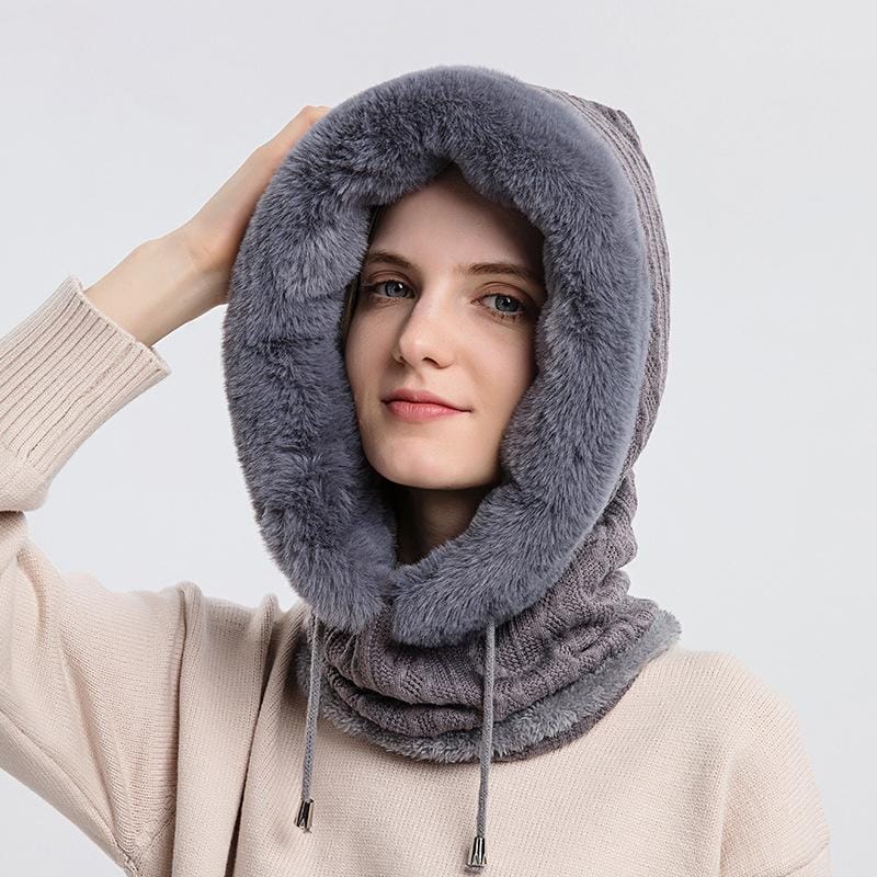 Brehn | LuxéCuddle Scoodie | Schal, Mütze und Kapuze in einer stilvollen Lösung