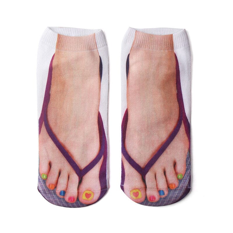 Brehn | Maniküre Druck Socken