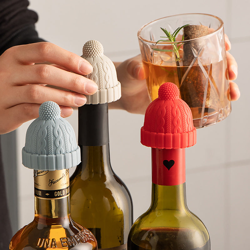 Kreativer Hut Silikon-Weinflaschenstopper | Brehn