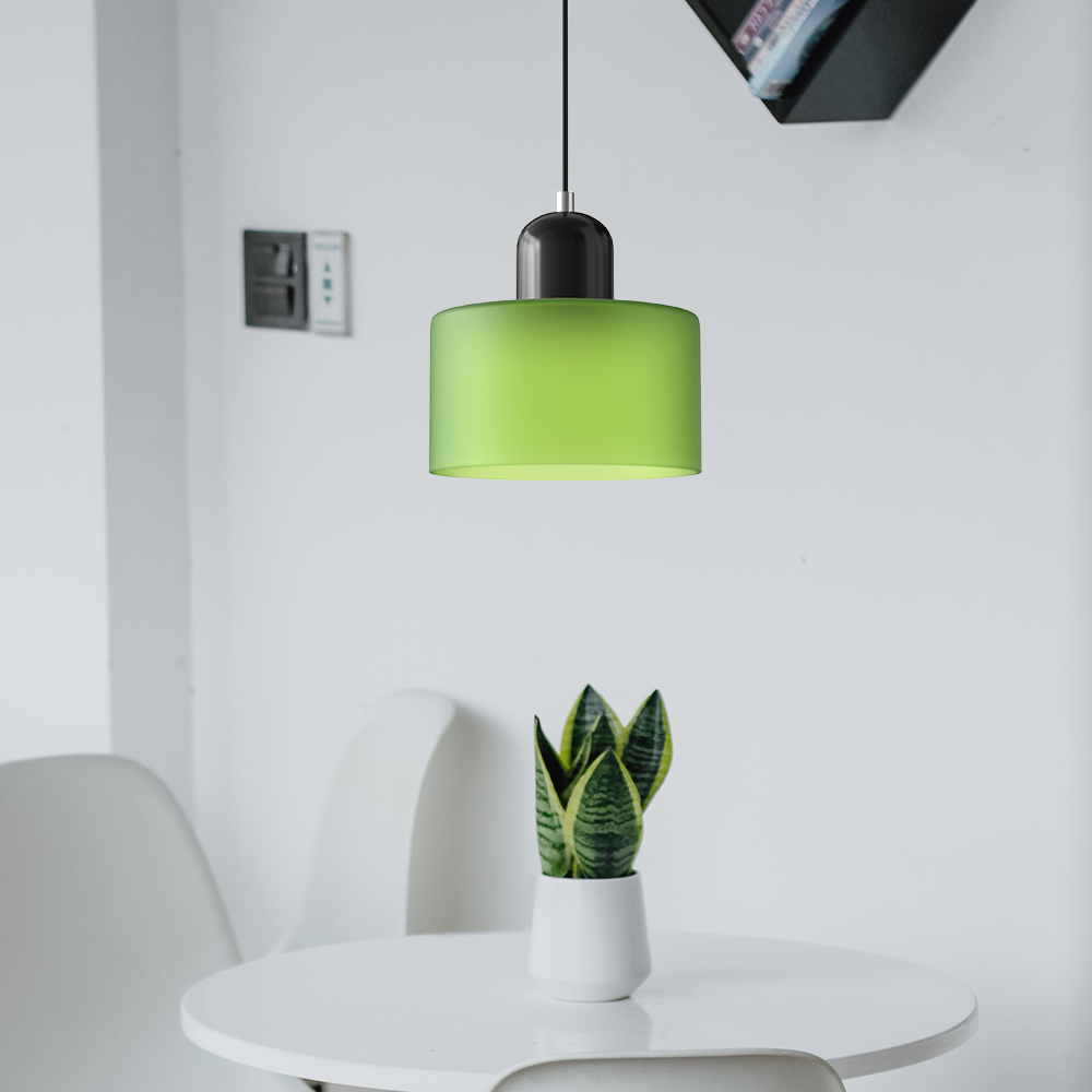 Brehn | Bauhaus Kreativ Glas Pendelleuchte - Kreatives Glas für ein elegantes Interieur
