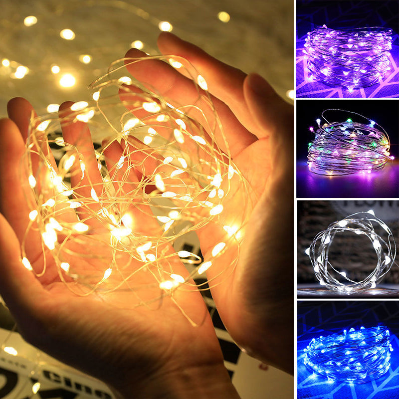Dekorative USB-Kupferdraht-Lichterketten | Brehn