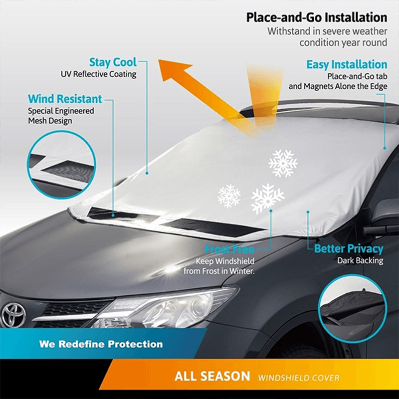 Magnetische Auto Anti-Schnee Abdeckung | Brehn