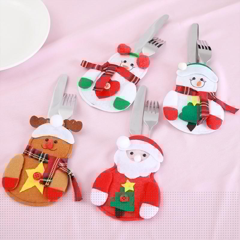 Brehn | Weihnachts Tischgedeck Halter Set (12 Stück)
