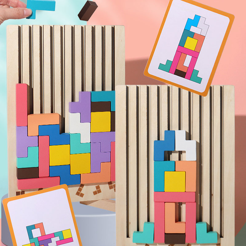 Brehn | Holz Stapel Puzzle Spielzeug