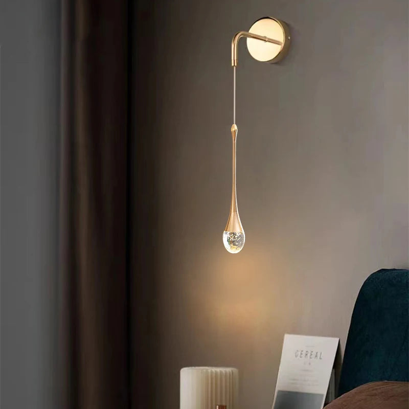 Brehn | Elegante Tropfenförmige Wandleuchte - Luxus für Ihr Interieur