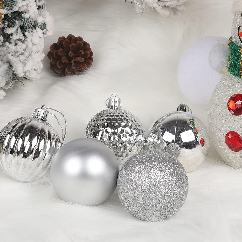 Brehn | 34pcs Weihnachtsbaumkugeln Ornamentes