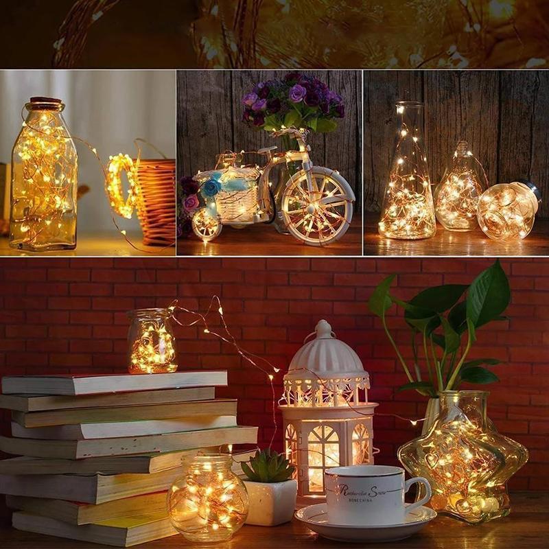 LED-Weinflaschenlichter Kork Nachtlicht DIY Decor Lift - Stück | Brehn