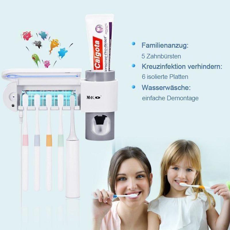 2-in-1 Desinfektioner Zahnbürstenhalter | Brehn