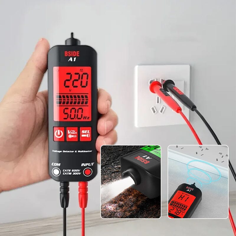A1 Vollautomatisches intelligentes digitales Multimeter mit Anti-Burner-Funktion