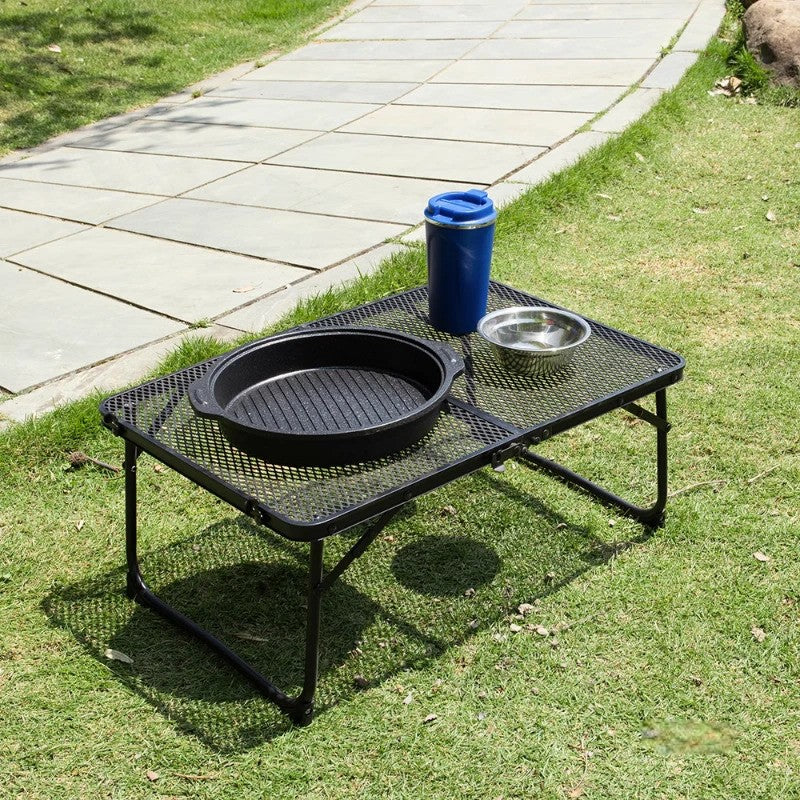 Brehn | Tragbarer Einfacher Tragbarer BBQ Camping Tisch
