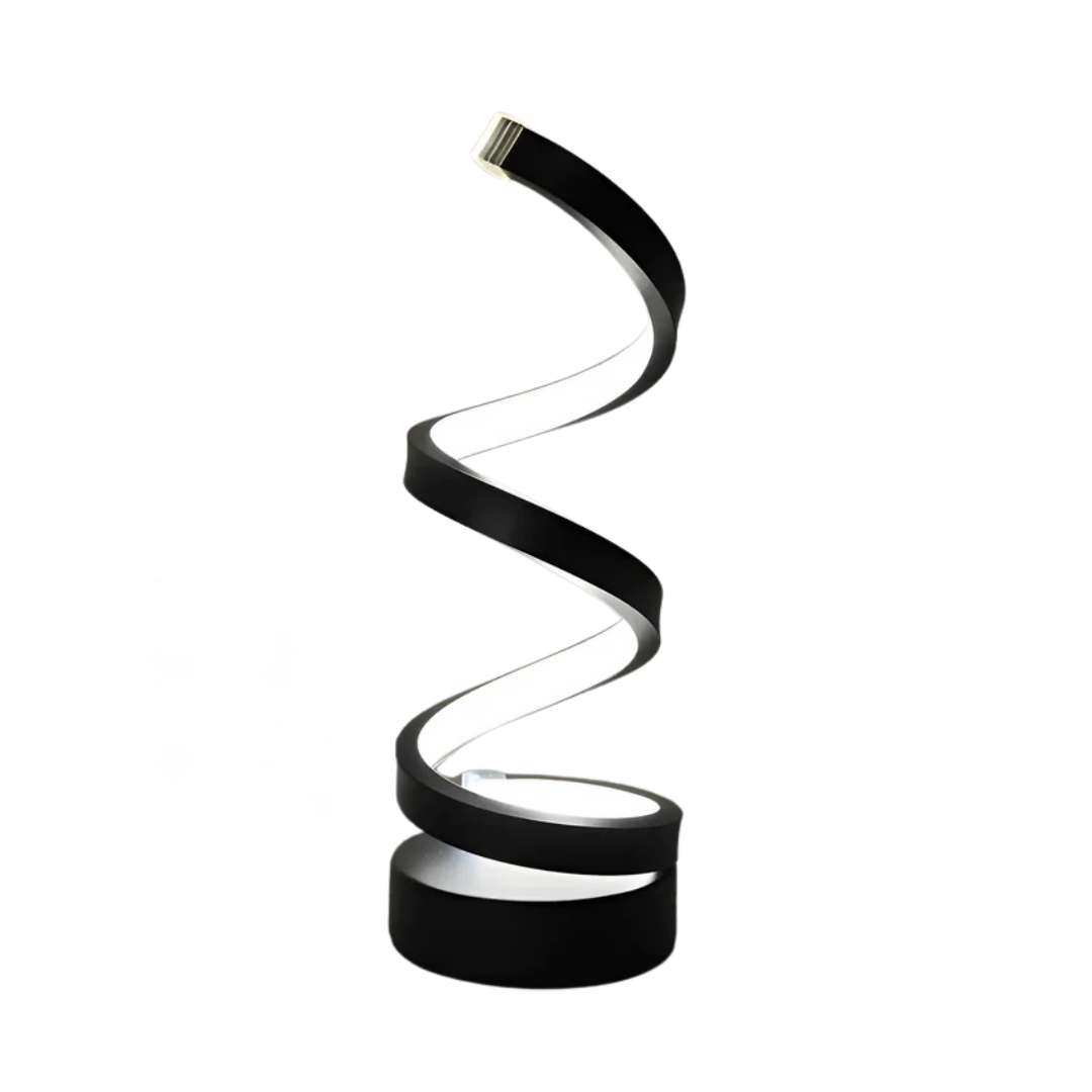 Brehn | LED-Tischlampe mit Spiraldesign
