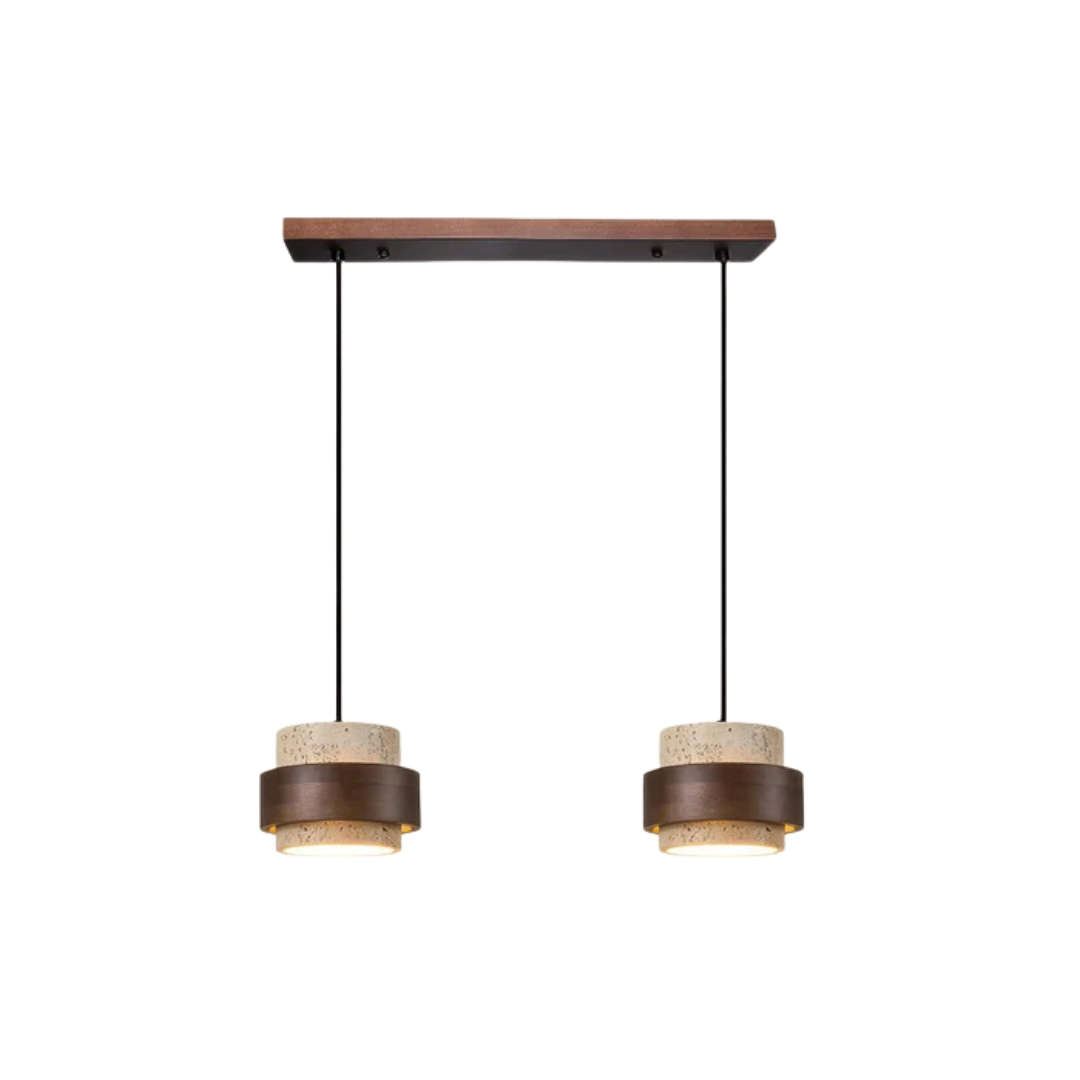 Brehn | Elegante Wabi Sabi Stil Pendelleuchte für moderne Interieurs