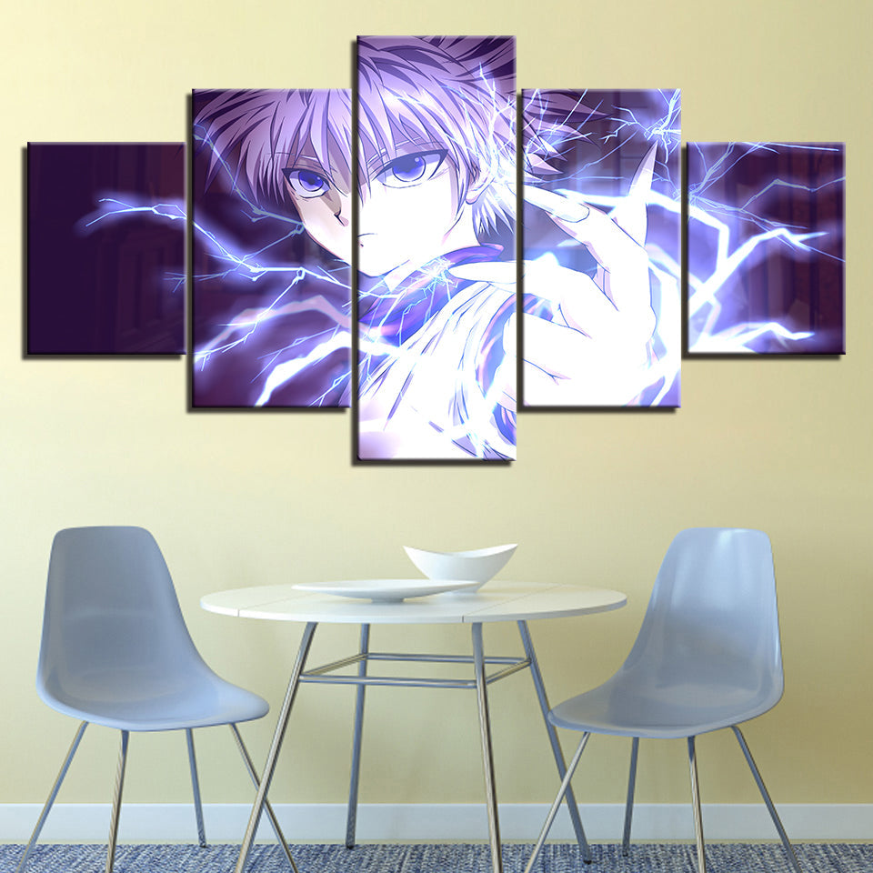 Anime Beleuchtung Junge - Leinwand Wandkunst Malerei