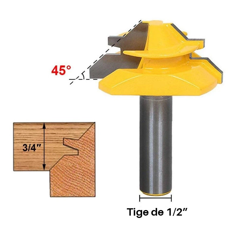 Verriegelbarer 45° Fasenfräser | Brehn