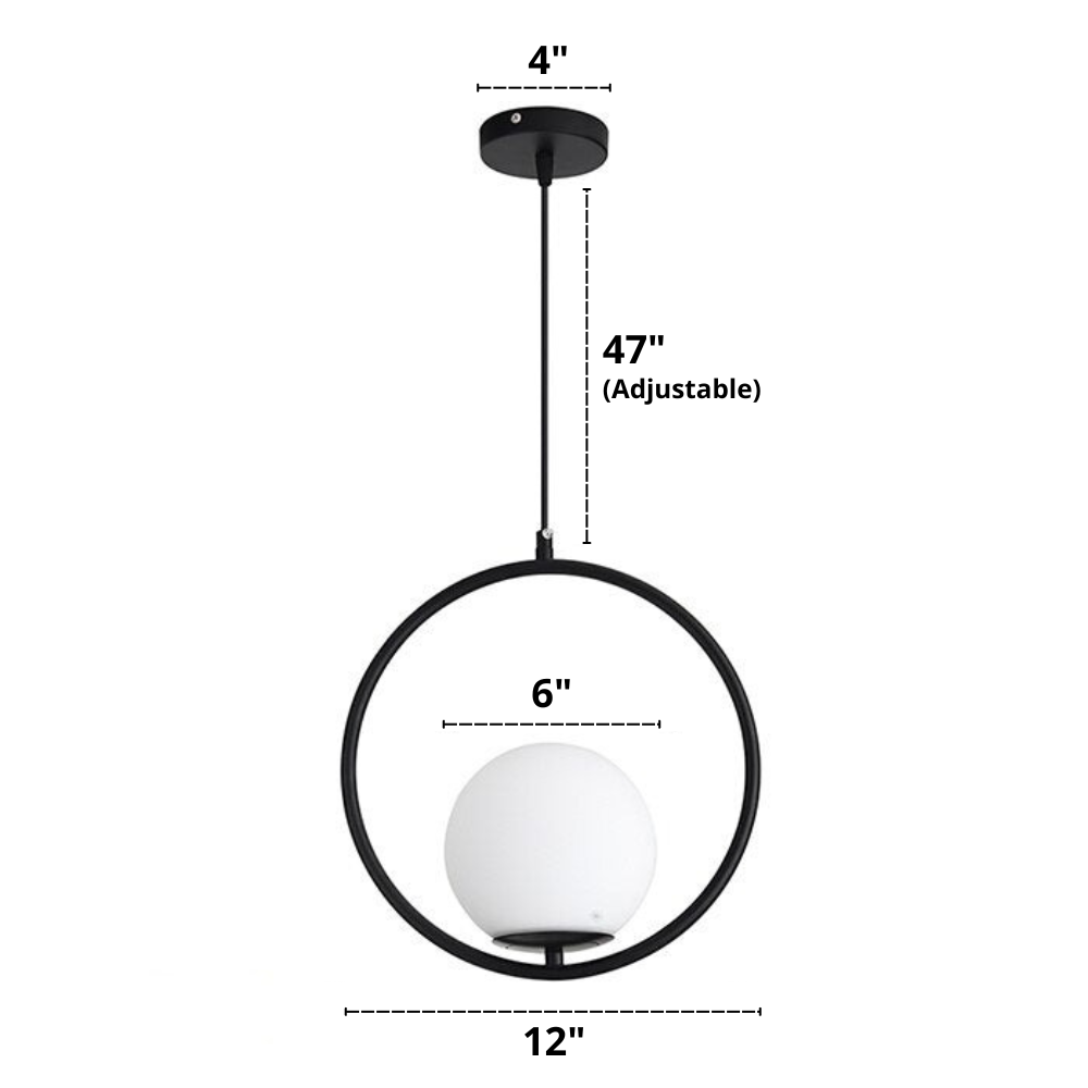 Nordische Glaspendelleuchten