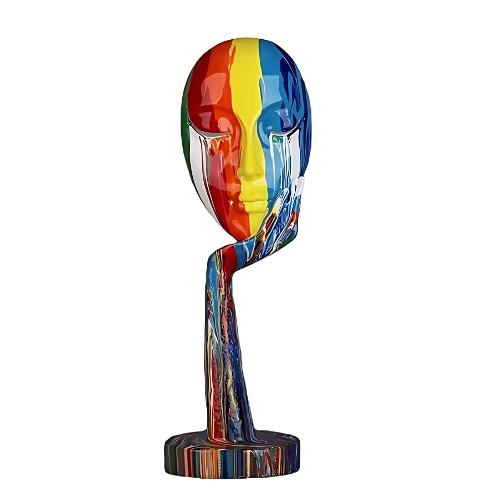 Abstrakte Gesichts-Kunstskulptur | Brehn