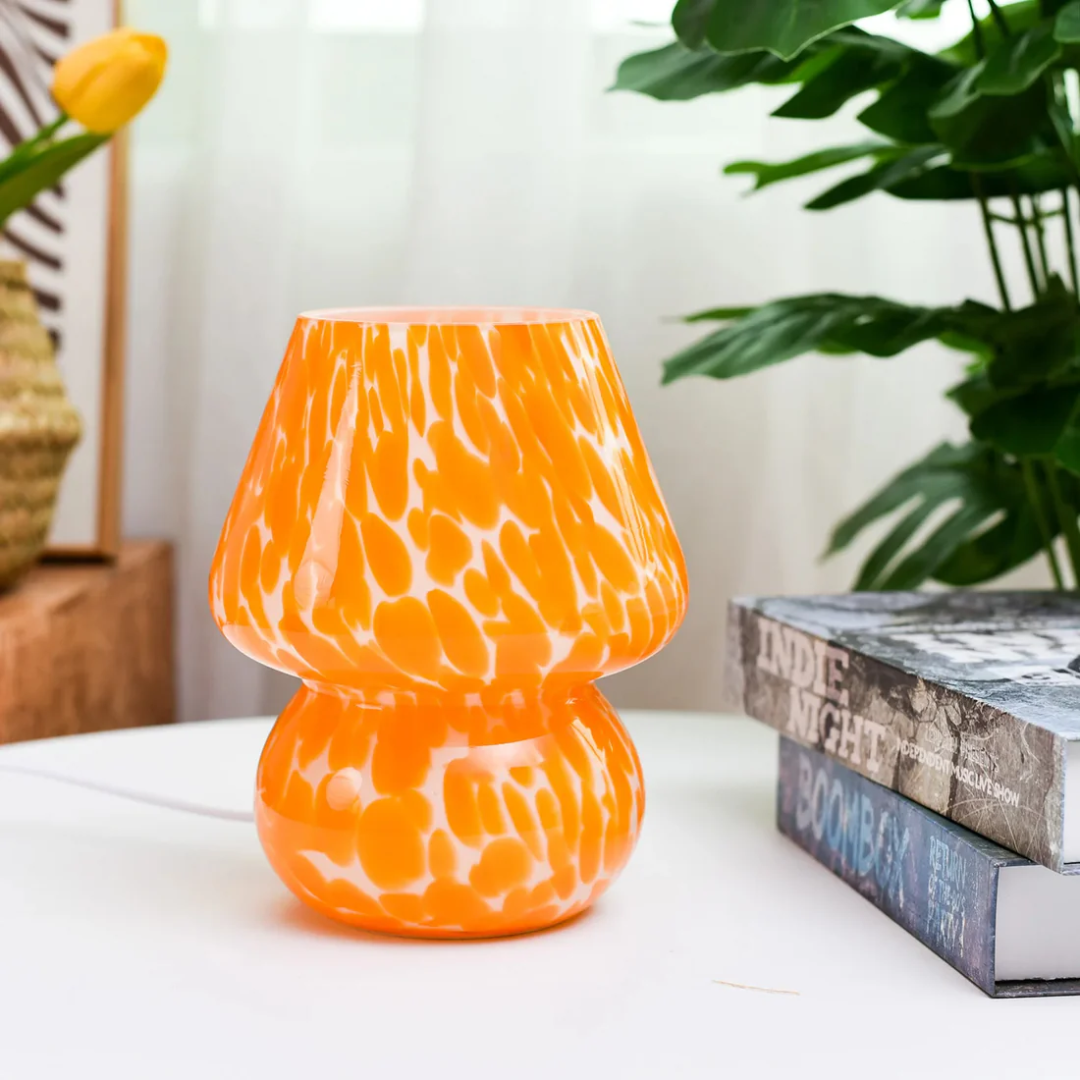 Brehn | Fröhliche Pilz Tischlampe