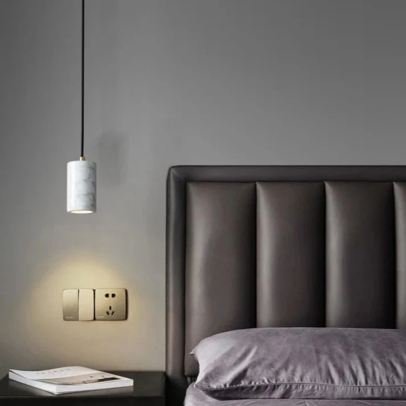 Brehn | Minimalistische Marmor LED Pendelleuchte