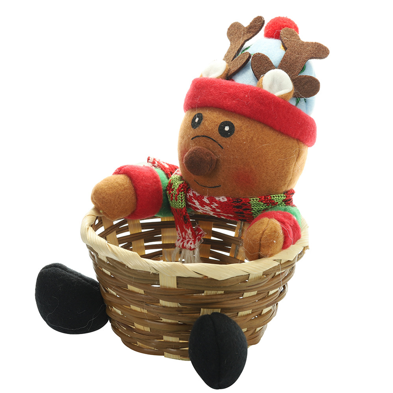 Brehn | Weihnachten Süßigkeiten Geflochtener Korb