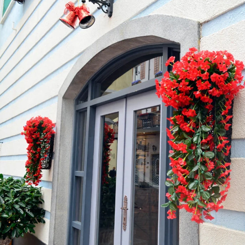 Lebendige künstliche hängende Orchideenbündel | Brehn
