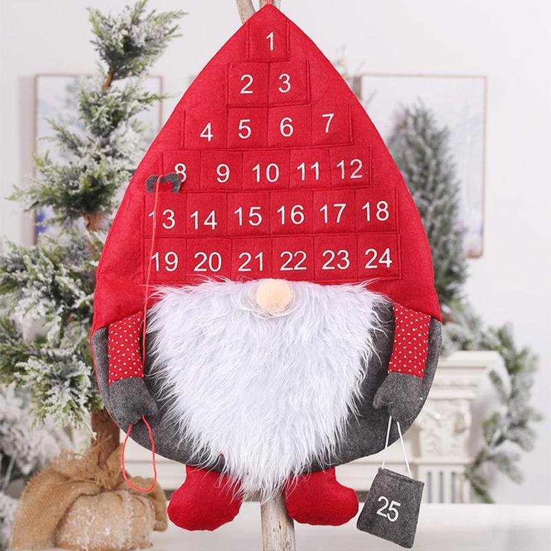 Brehn | Santa Anhänger Weihnachts Countdown Kalender - Weihnachtsgeschenk