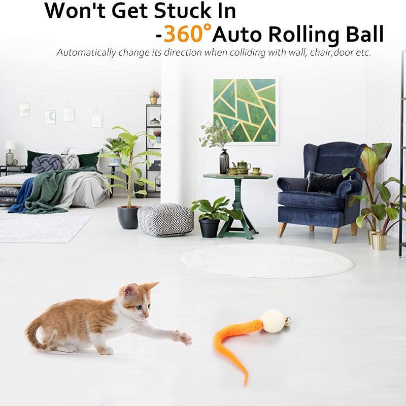 Brehn | Wiggly Katzen Spielzeug mit Glocken