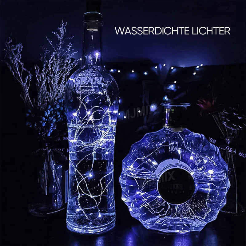 LED-Weinflaschenlichter Kork Nachtlicht DIY Decor Lift - Stück | Brehn